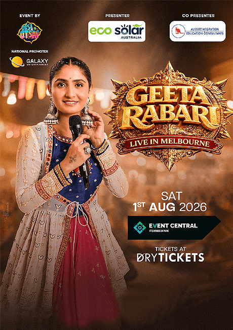 1640 geeta rabari the queen of garba live in melbourne 2026